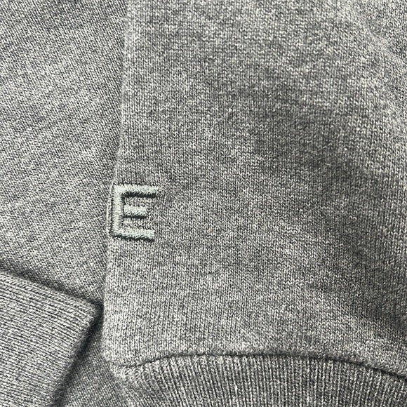 NWT Everlane Organic Cotton Gray Track Hoodie Unisex , XS, S, M - Picture 4 of 16